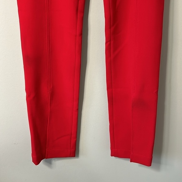 ALC Red Conway Trouser Double Split Bootcut Flair Split Hem Pants Sz 8 - Picture 5 of 15